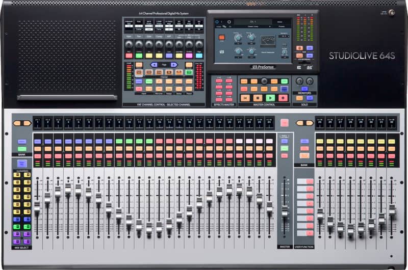 PreSonus StudioLive 64S Digital Console Mixer Gray NA
