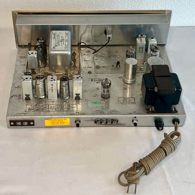 1960's HH Scott LT-110 Vacuum Tube Stereo Multiplex Tuner Silver Faceplate image 6