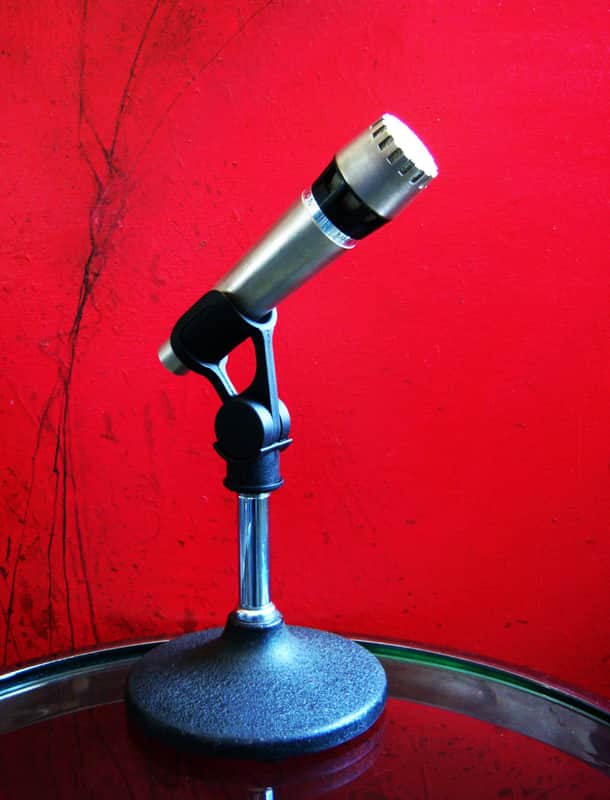 Vintage RARE 1970's AKG D1000M / D1000E Cardioid Dynamic Microphone Low Z w mic clip # 1 image 1