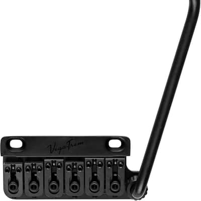 Made in Spain! Vega-Trem VT1 2-Points Black Stratocaster Guitar Tremolo Bridge No Mods Easy Installation image 1