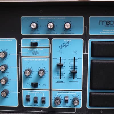 Moog Sonic Six 1972 - 1979 - Blue image 5