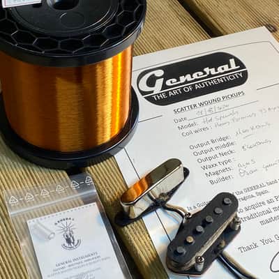 General Vintage Tone Hot specials Tele pickup set Scatter wound Heavy formvar Highly output Telecas image 2