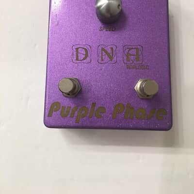 DNA Analogic Purple Phase Dual Analog Phaser Shifter Rare Guitar Effect Pedal image 1