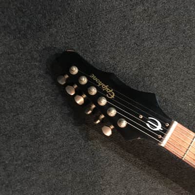 No.120722 Discontinued! Epiphone Wilshire '66 WORN Brown Mini Humbucker Good Condition image 9