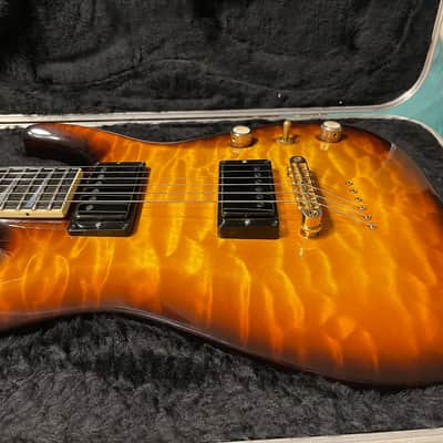 Jackson USA Select Series SLATQH Soloist Arch Top 2003 - 2005 Tobacco Sunburst image 9