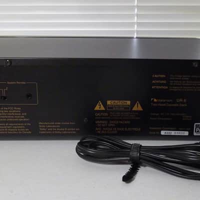2002 Nakamichi DR-8 Stereo Cassette Deck 1-Owner 120-240 Dual Voltage Low Hours All Belts & Complete Serviced 08-24-2026 Excellent Condition #826 image 7