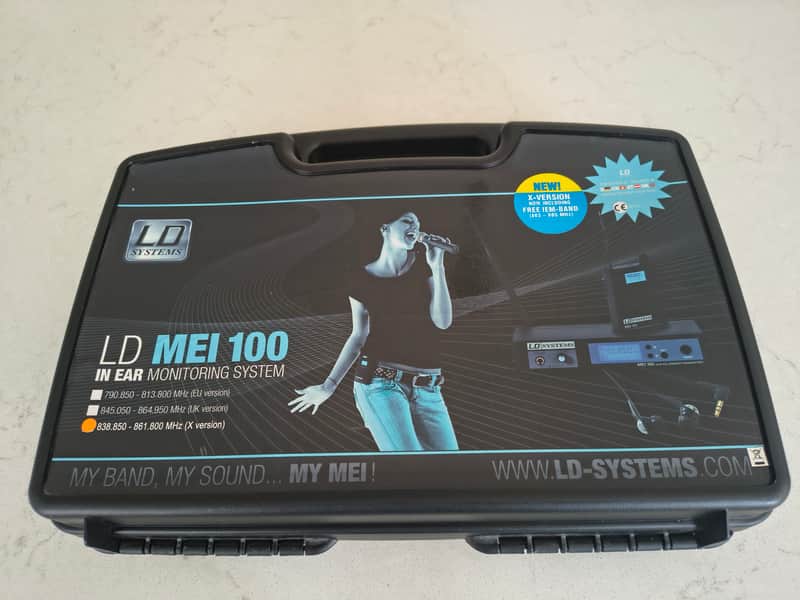 LD Systems MEI 100 X IEM System 2007 - Black image 1