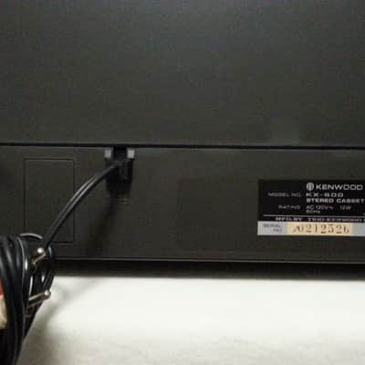 Vintage Kenwood KX-500 Cassette Deck/Working Condition image 10