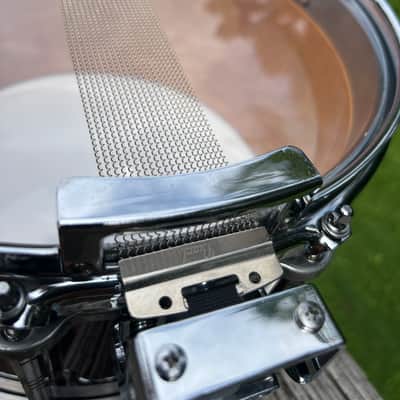Pearl BC-814ED Free Floating 8” Birch snare 1984 - Cherry image 16