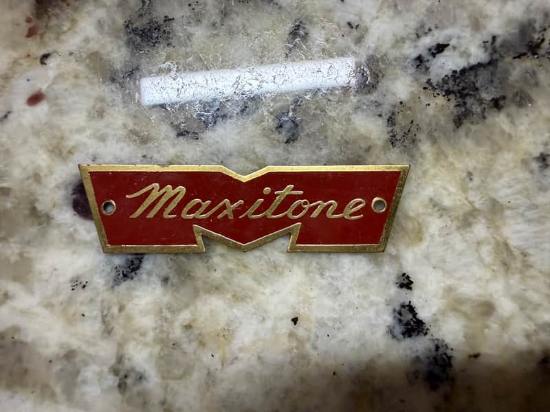 Maxitone Headstock Logo Emblem Badge 60s image 1