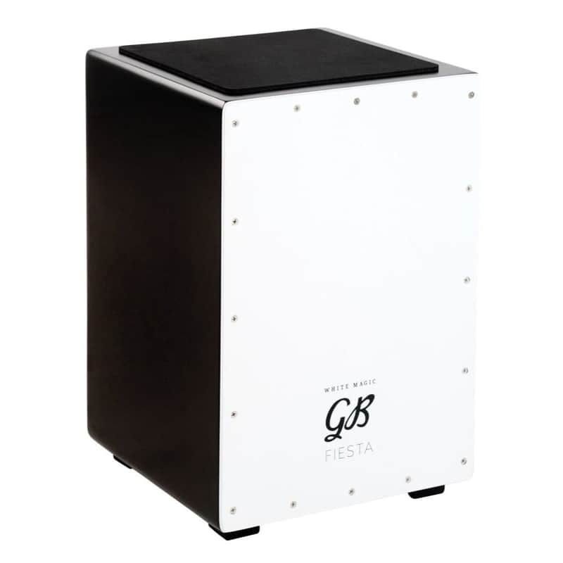 Gon Bops Fiesta Cajon "White Magic" image 1