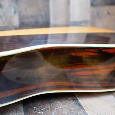Morris W-40 Acoustic Guitar 1978 Natural Made in Japan MIJ w/ Case image 10