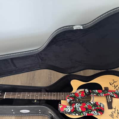 Fender FA-135CE Concert Acoustic-Electric - SIGNED BY HOWARD LEESE image 2