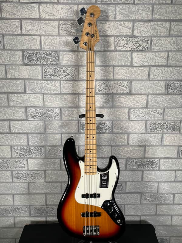 Fender Player Jazz Bass with Maple Fretboard 3-Color Sunburst image 1