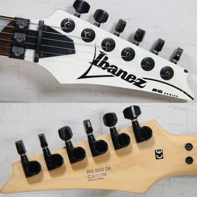 Vintage 1999 Ibanez RG350DX Made in Korea Electric Guitar w/ Original Hard Case image 13