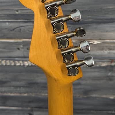 Used Squier by Fender 1984-1987 MIJ E Series Locking Tremolo Stratocaster image 10