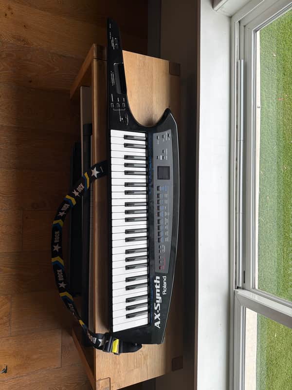 Roland AX-Synth 49-Key Shoulder Synthesizer 2009 - 2012 - Black image 1
