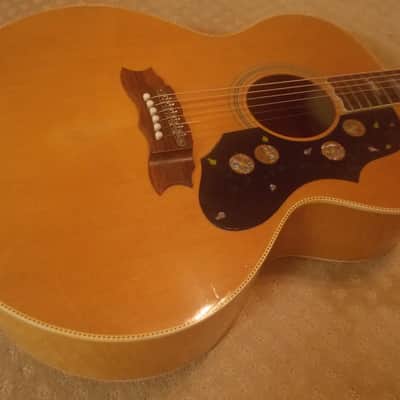 Rare Vintage 70's Alvarez Japan MIJ 5055 J200 Lawsuit Jumbo acoustic guitar Fantastic!!!!! image 1