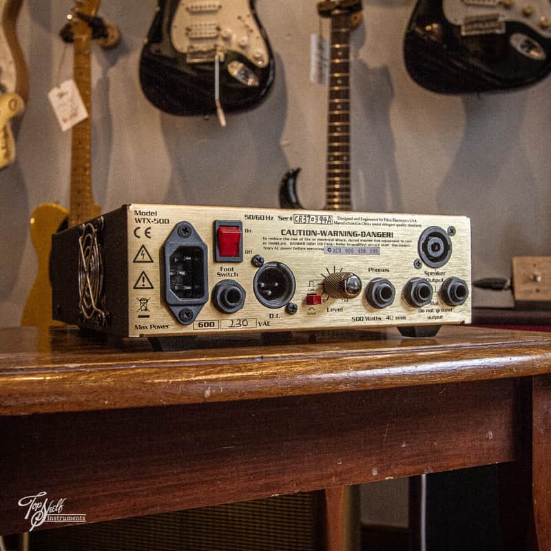 Eden WTX-500 Lightweight Bass Amplifier Head | Reverb UK