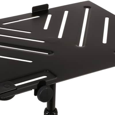 Gator Frameworks GFW-UTL-MEDIATRAY2 Heavy-Duty Adjustable Media Tray Stand  Bundle with On-Stage MSA5000 Laptop Mount Tray image 2