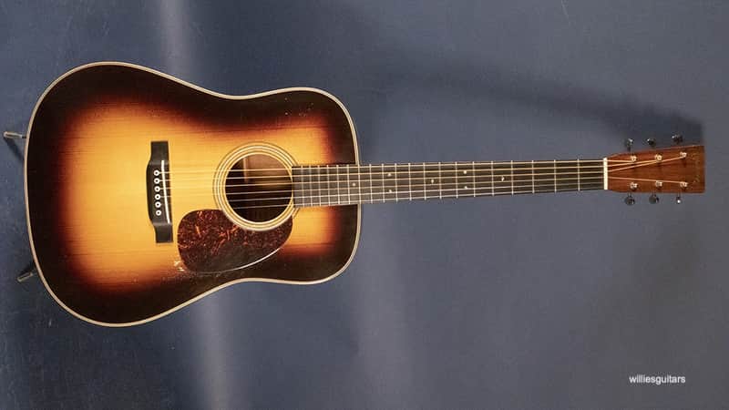 2000 Martin D-28GE Golden Era Brazilian 1935 Sunburst image 1