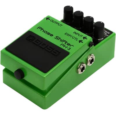Boss PH-3 Phase Shifter Pedal Bundle w/ 2-Pack Strukture S6P48 Woven Right Angle Patch Cable, 12-Pack Guitar Pick and Liquid Audio Polishing Cloth image 5