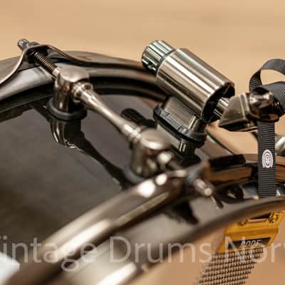Mapex Black Panther Black Widow 14x5.5" Snare Drum – Excellent Condition image 9