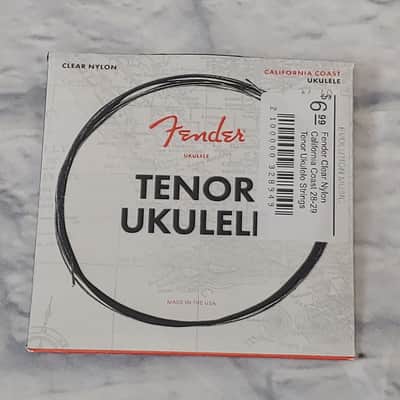 Fender Clear Nylon California Coast 28-29 Tenor Ukulele Strings image 2