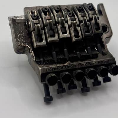Ibanez Original Edge Tremolo Bridge Cosmo Black MIJ Japan 1980s image 2