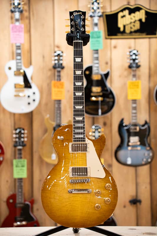 GIBSON Les Paul Studio Figured Honey Burst image 1
