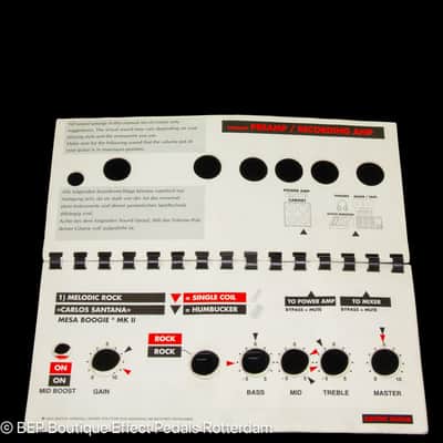 Hughes & Kettner Tubeman 4-Channel Tube Amp Expander / Recording Amp / Preamp 1990s made in West Germany image 13