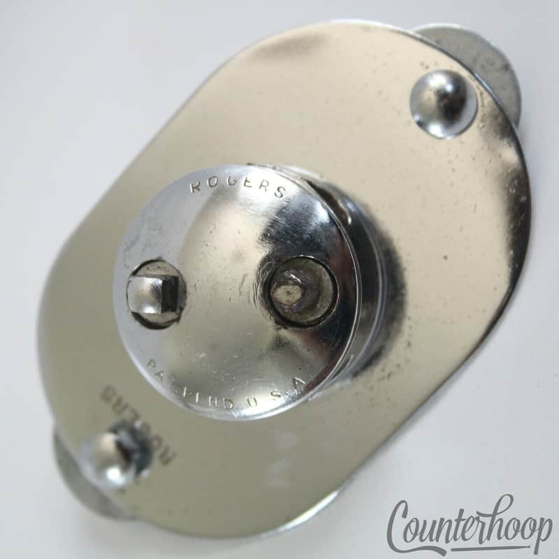 Rogers 2Hole 2Way Knobby Mount Rare Cleveland Holiday 50s Bass Drum Cymbal-Arm image 1