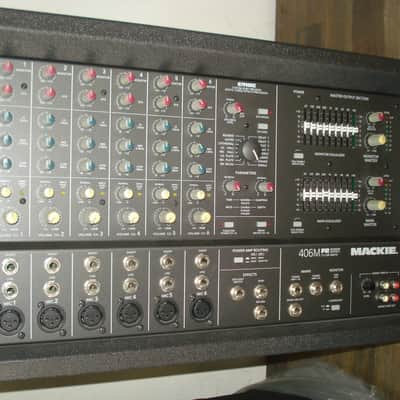 Mackie 406M Powered Mixer+C300 Speakers & Owner's Manuals--Mint Condition! image 25