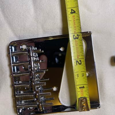 Telecaster-style Bridge 2010ish - Chrome image 4