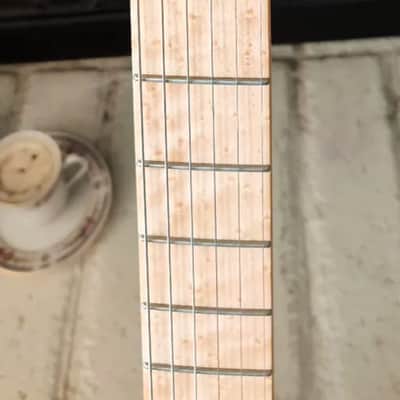 Teuffel Birdfish Electric Guitar – Rare 2000s Model in Apricot Matte – Complete with Original Case & Accessories image 14