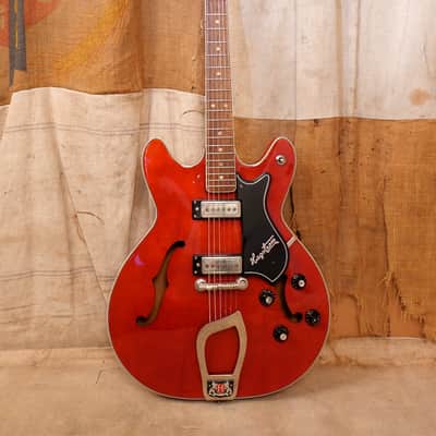 Hagstrom Viking 1960's Cherry Red image 1