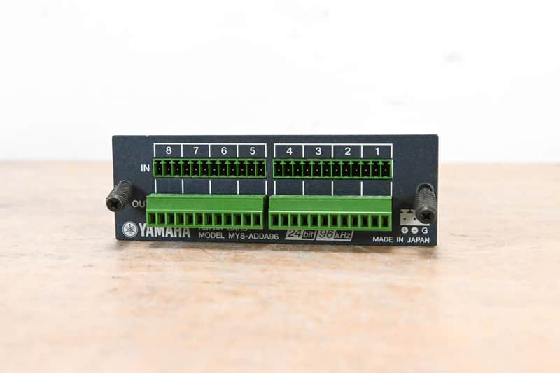 Yamaha MY8-ADDA96 8-Channel Analog I/O Card CG014U8 image 1
