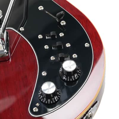 Harley Benton BM-75 Trans Red Deluxe Series image 8