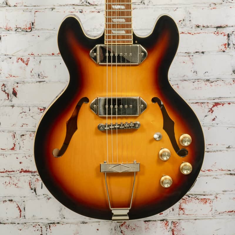 Epiphone 2018 Casino Coupe Hollow-Body Electric Guitar Vintage Sunburst USED image 1