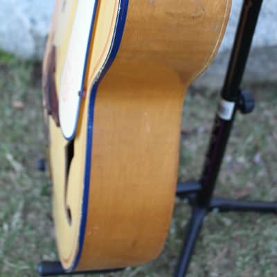Beautiful Vintage 1940s/50s Kay Patriot Acoustic Archtop Guitar Project RARE & COOL Americana image 14