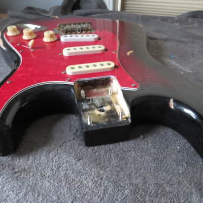 Reliced Fender style Strat sunburst loaded body Sunburst loaded body unknown  - Sunburst image 6
