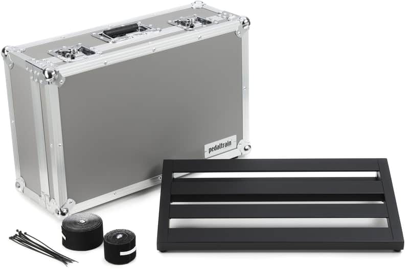 Pedaltrain Classic 1 TC 22"x12.5" Pedalboard with Tour Case (5-pack) Bundle image 1