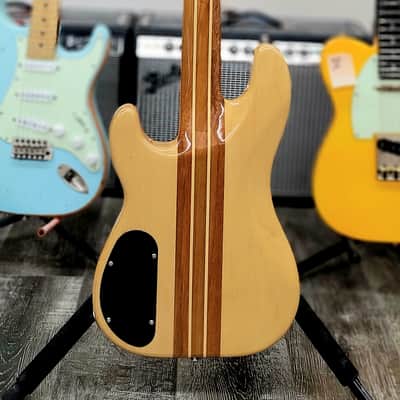 AIO Wolf JB5 5 String Jazz Bass - Ebony New Model w/ Humbucker PU GS-001 image 2