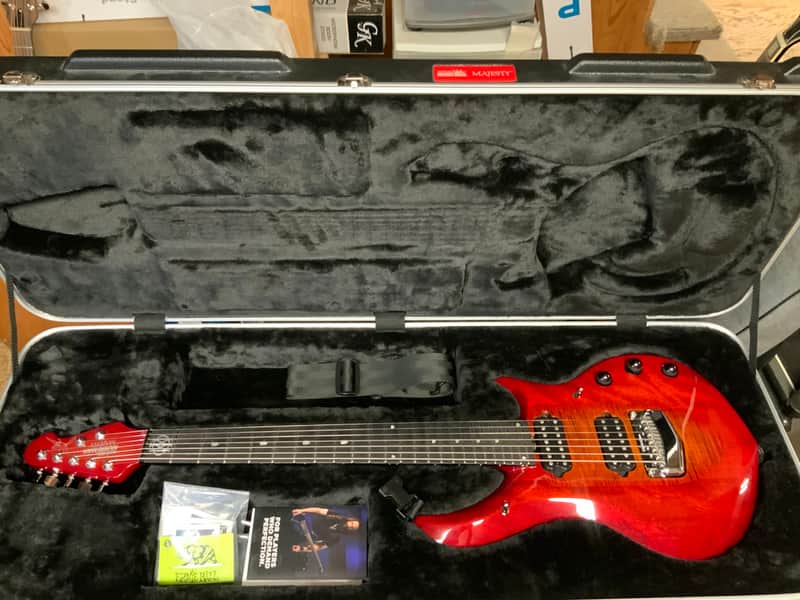 Ernie Ball Music Man John Petrucci Signature Majesty 7 2020 - 2024 - Ember Glow image 1