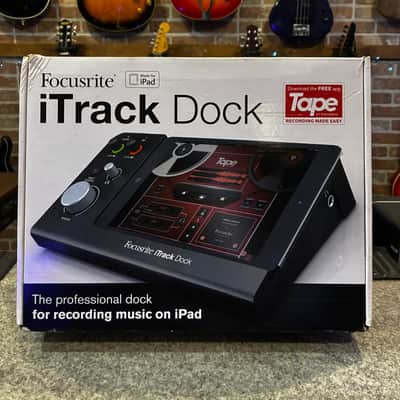 Focusrite iTrack Dock Mobile iPad Recording Interface 2010s - Black/Red image 2