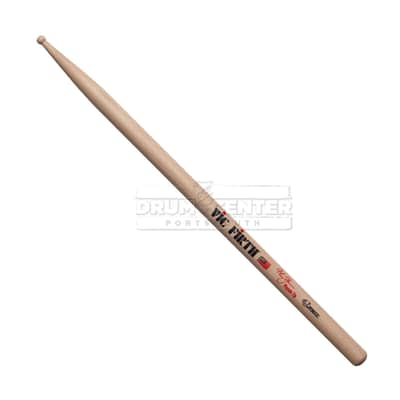 Vic Firth Corpsmaster Signature Snare Stick Thom Hannum Piccolo Tip image 1