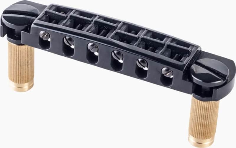 Tonepros AVT2M Wraparound Bridge with Metric Locking Studs image 1