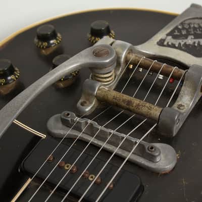 Gibson  Les Paul Custom Solid Body Electric Guitar (1956), ser. #6-7287, original black hard shell case. image 18