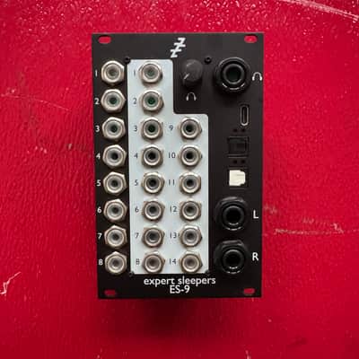 Expert Sleepers ES-9 USB Interface Eurorack Synth Module 2020 - Present - Black image 1