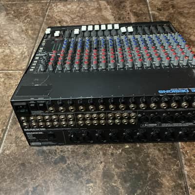 Mackie CR1604 + XLR10 16-Channel Mic / Line Mixer 1990s - Dark Gray image 1